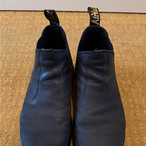 Dr. Martens HARDIE II LEATHER CHELSEA WORK BOOTS Black - Picture 3 of 10